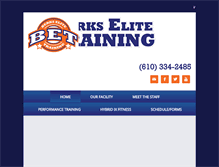 Tablet Screenshot of berkselitetraining.com